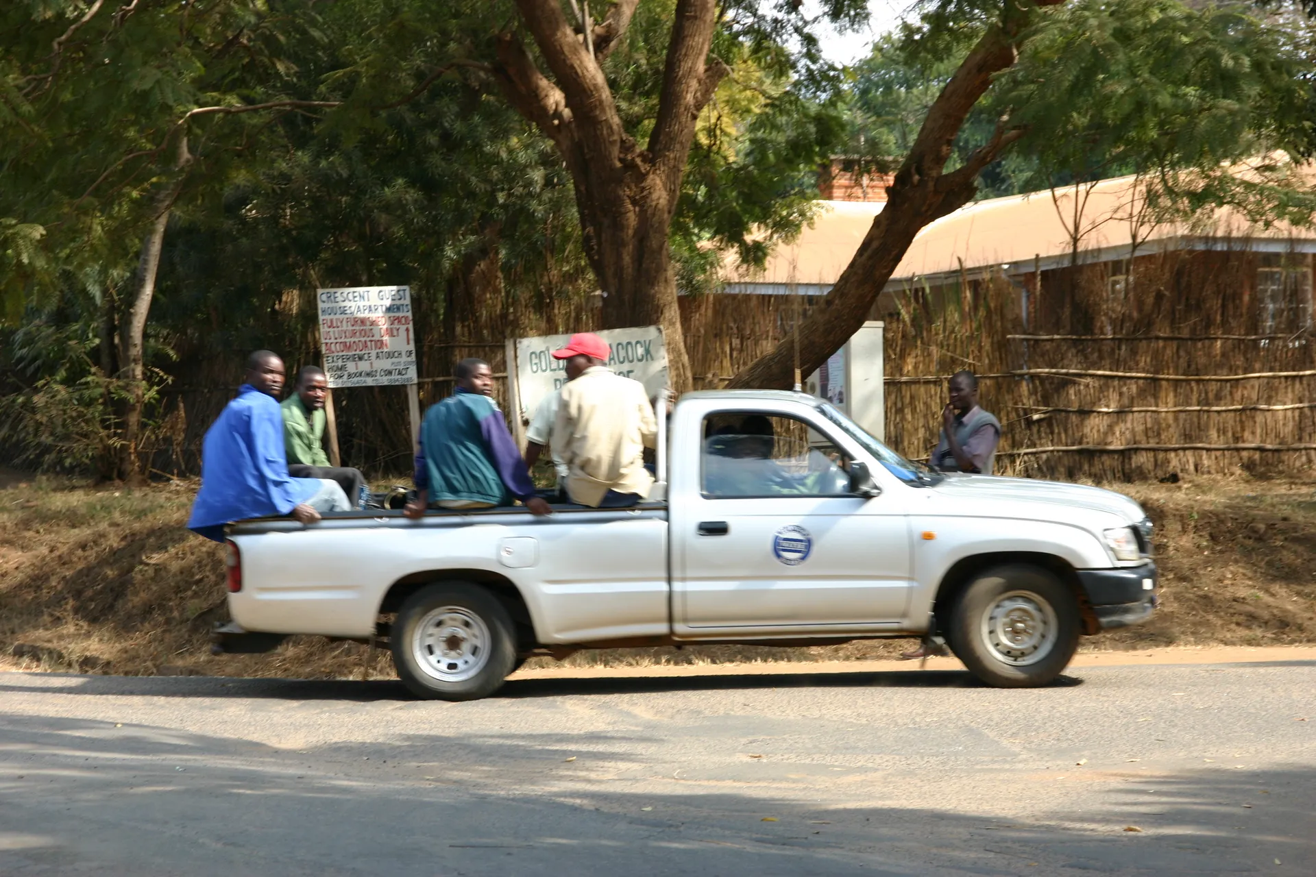 Vervoermiddelen: een bakkie [Lilongwe]