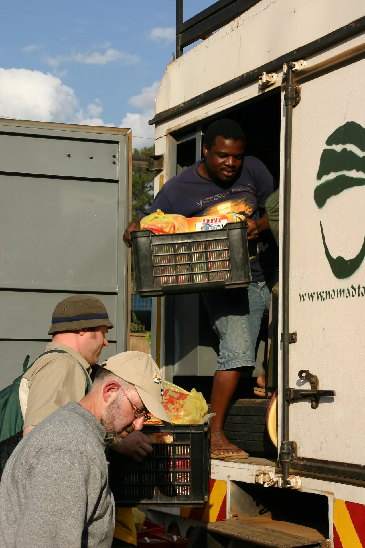 Inladen van de boodschappen [Chipata]