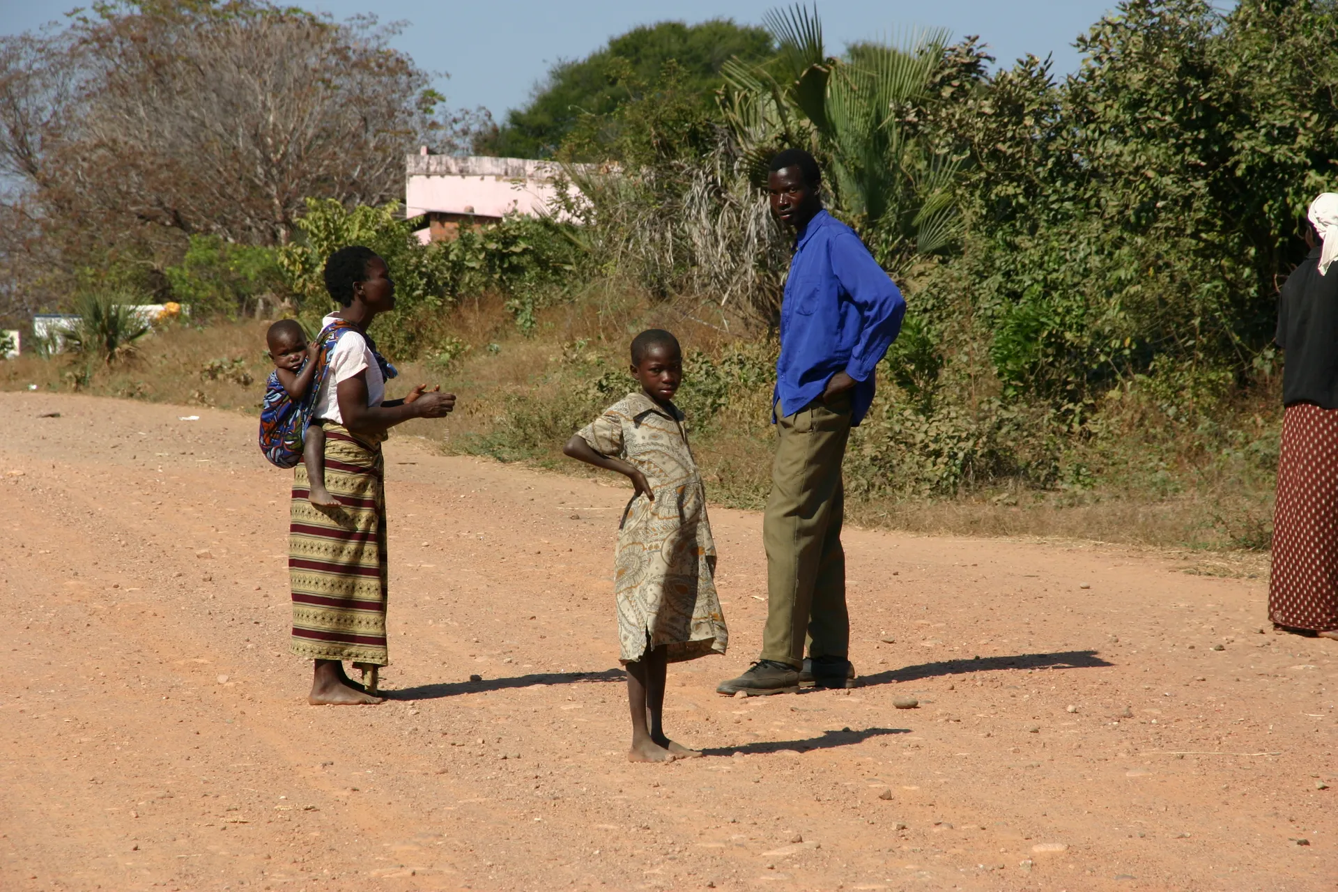 Moeder en kind [nabij Luangwa Boma]