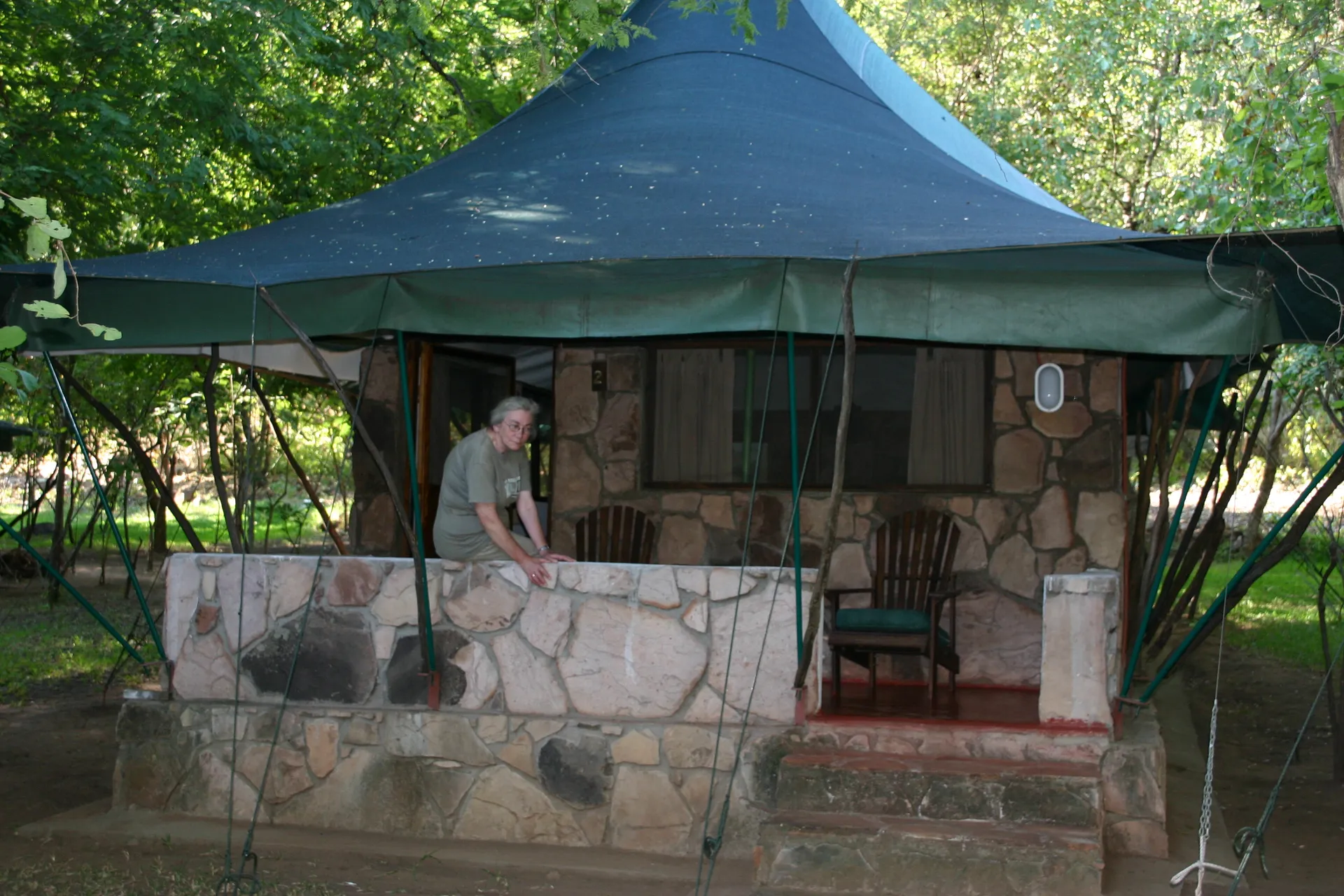 Accommodatie: luxe chalets in Redcliff Lodge [Lower Zambezi]