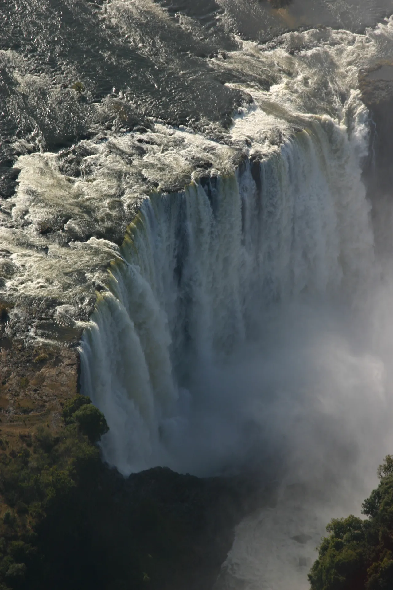 Nogmaals de <i>Main falls</i> [Victoria watervallen]