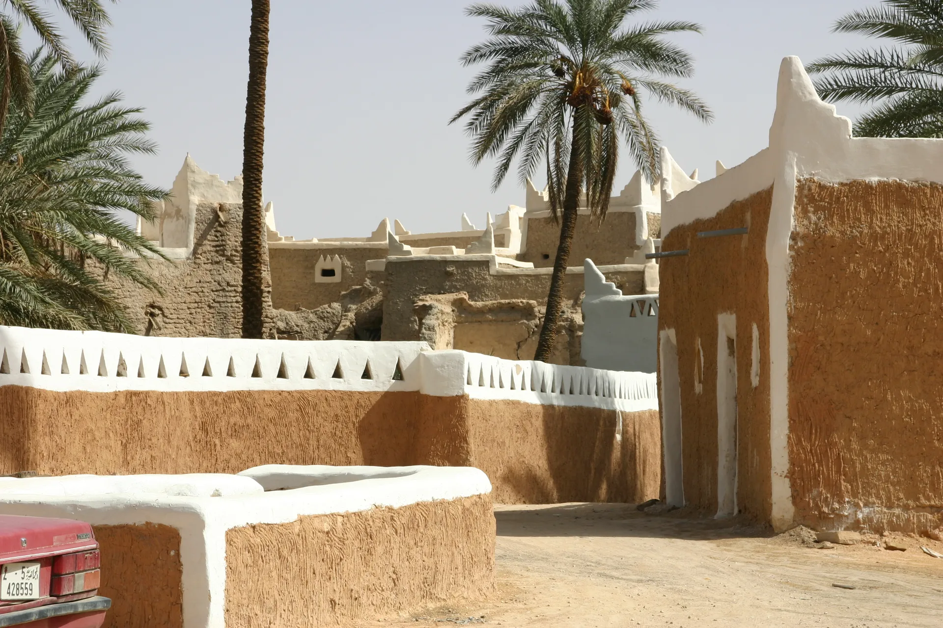 Gezicht op de medina van Ghadames