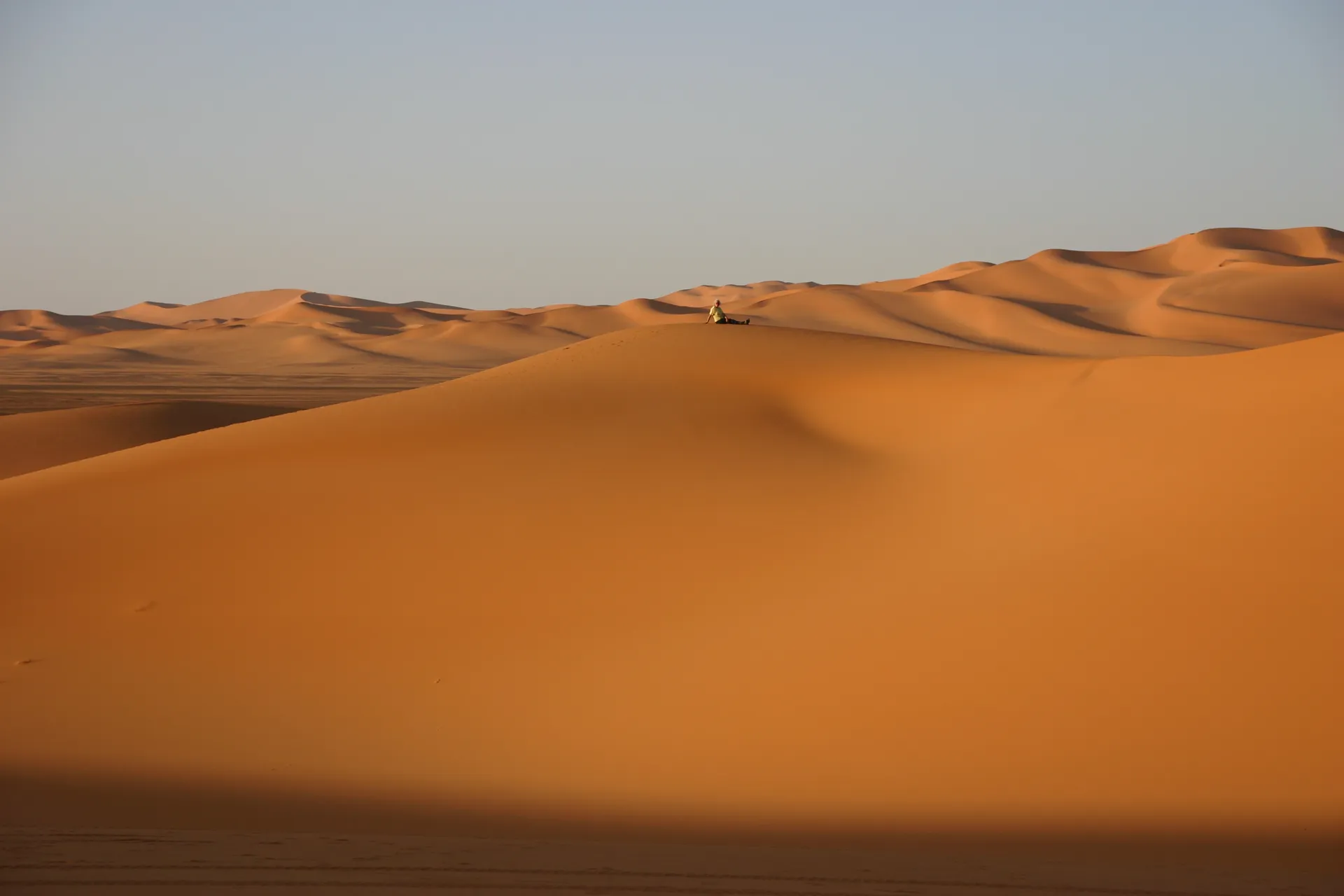 Genieten van het uitzicht [Ouan Kasa zandzee]