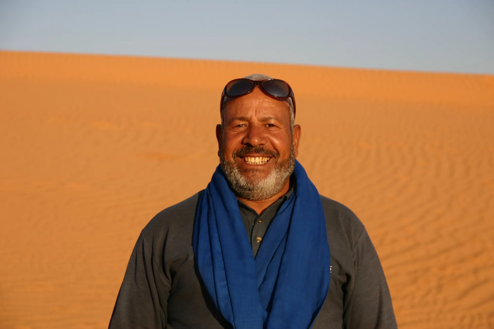 Abdullah, onze Libische gids tijdens de gehele reis