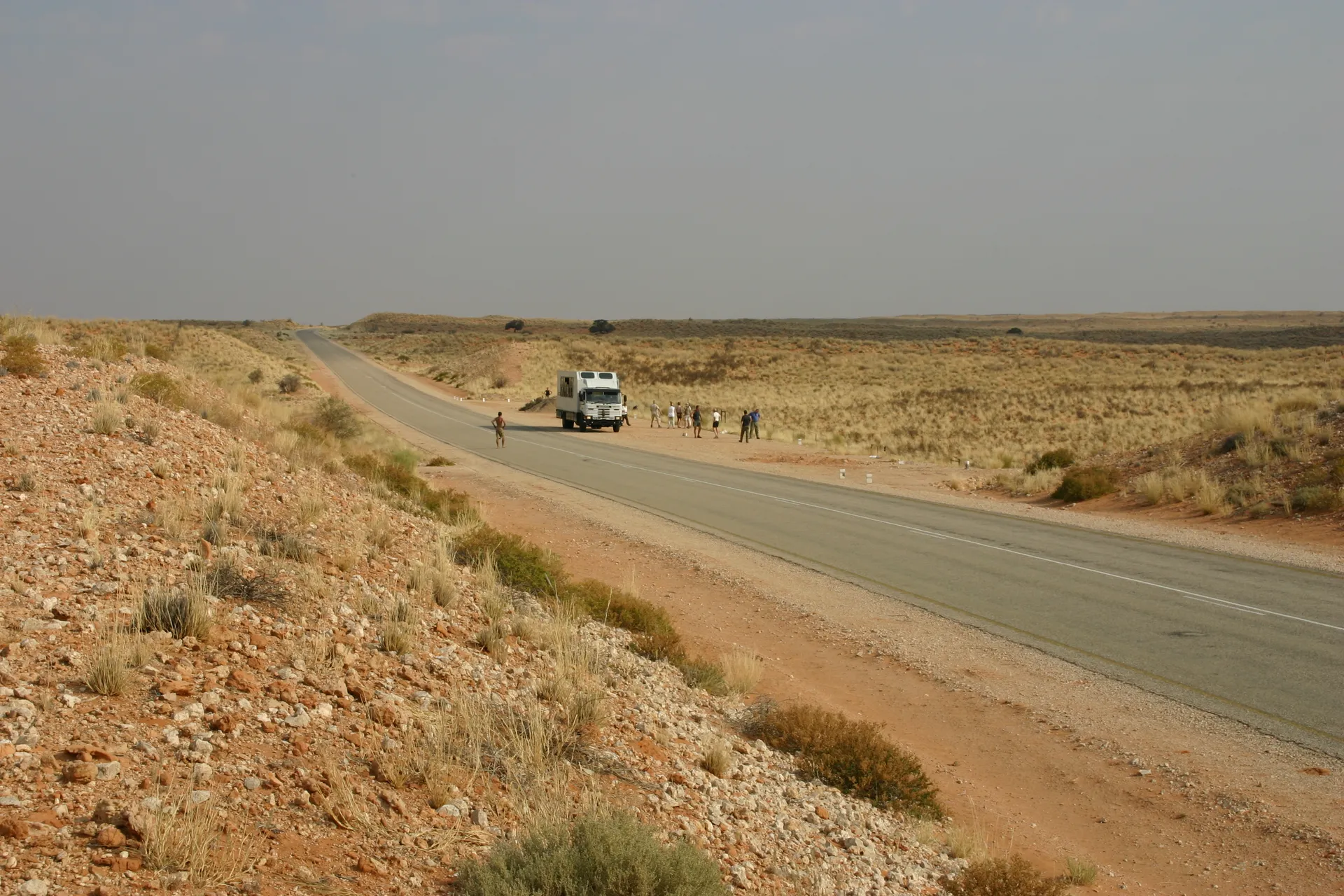 Onderweg ten noorden van Upington